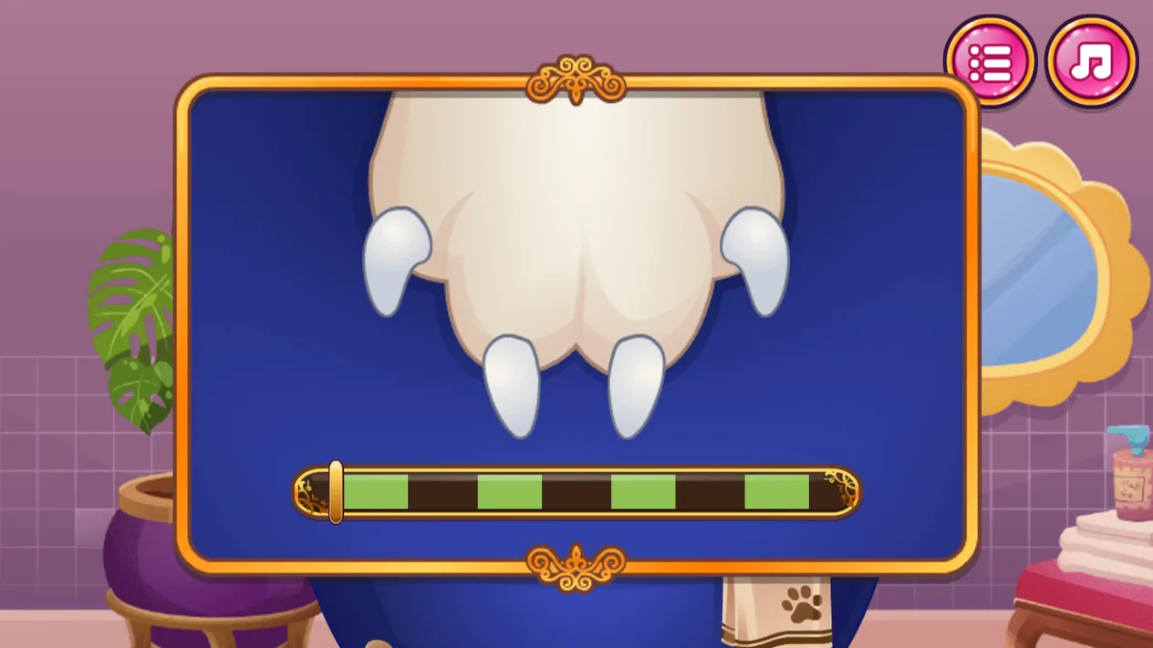 Pet Fashion Stylist close-up of cat claws and a nail clipper