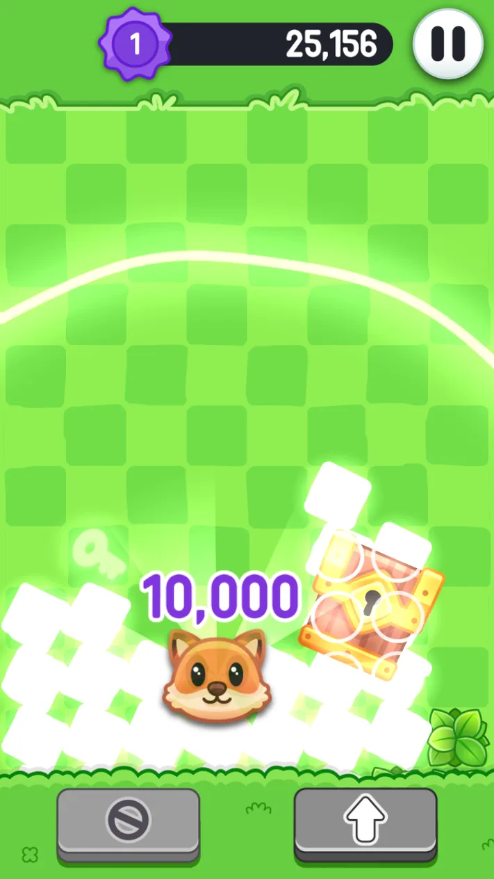 Pets Rush cat bonus animation awarding ten thousand points