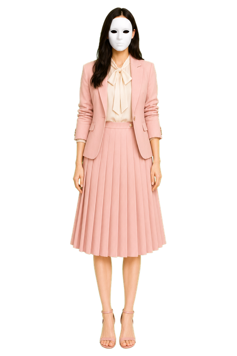 City Blush styled virtual makeover model