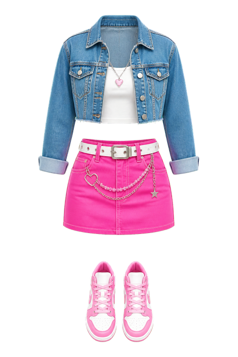 Denim Pop outfit preview